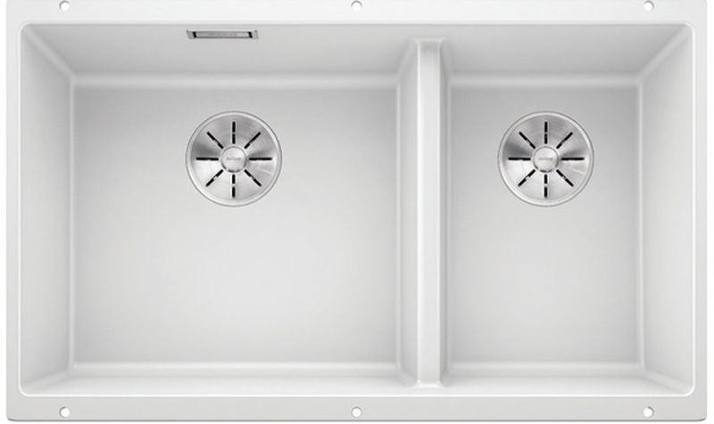 Blanco Subline 430/270-U zlewozmywak granitowy 72,5x40 cm biały 523155