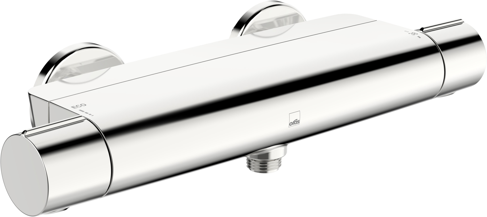 Oras Optima Style bateria prysznicowa ścienna termostatyczna chrom 7160NU