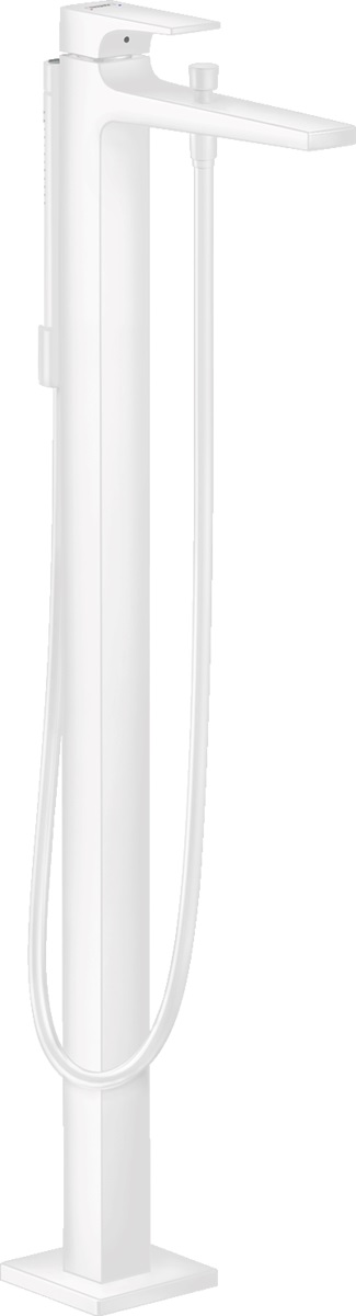 Hansgrohe Metropol bateria wannowo-prysznicowa wolnostojąca biały mat 32532700