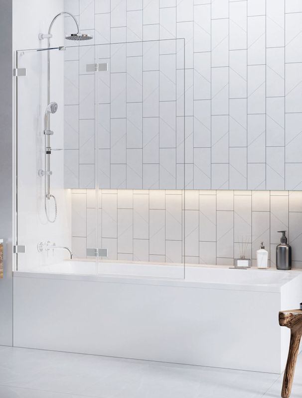 Radaway Euphoria PND parawan nawannowy 140 cm prawy szkło przezroczyste 10008140-01-01R