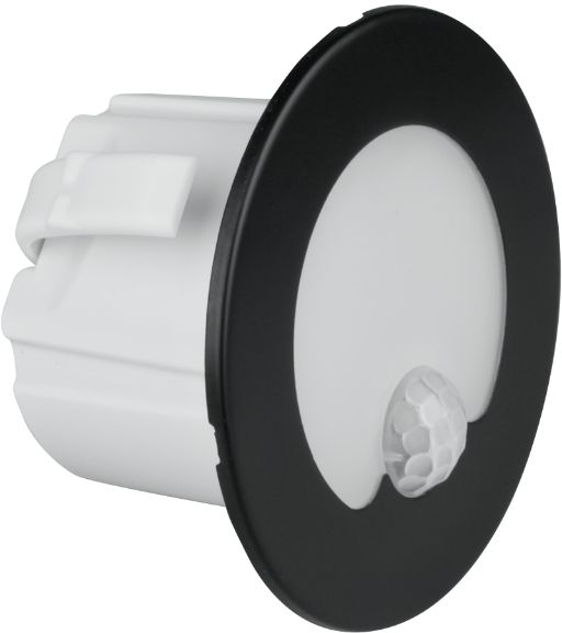DPM lampa przypodłogowa 1x1,2 W czarna YCB178B-PIR