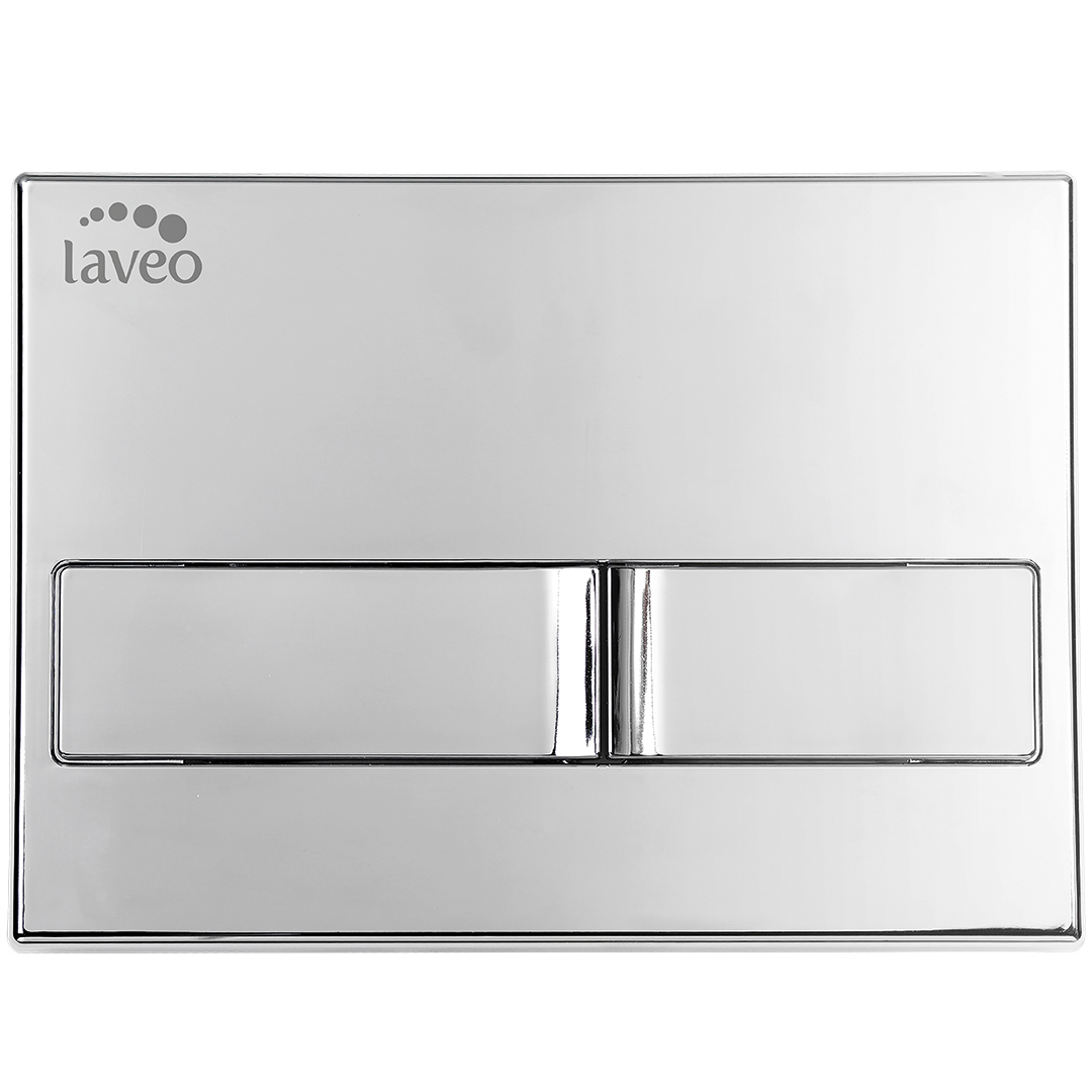 Laveo Beni przycisk spłukujący do stelaża WC Akan chrom VPB095V