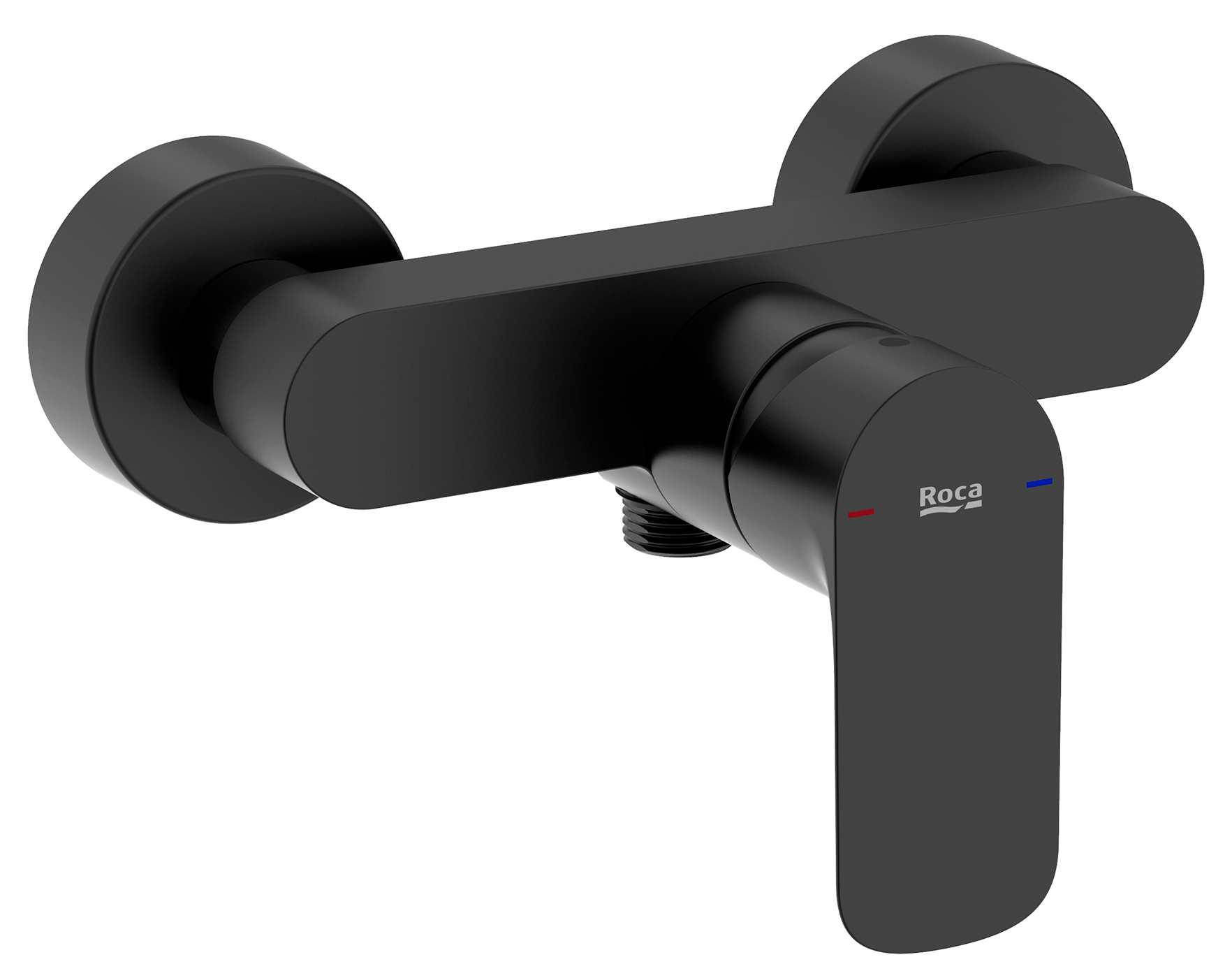 Roca Cala bateria prysznicowa ścienna czarna A5A216ENB0 - Wysyłka w 24h