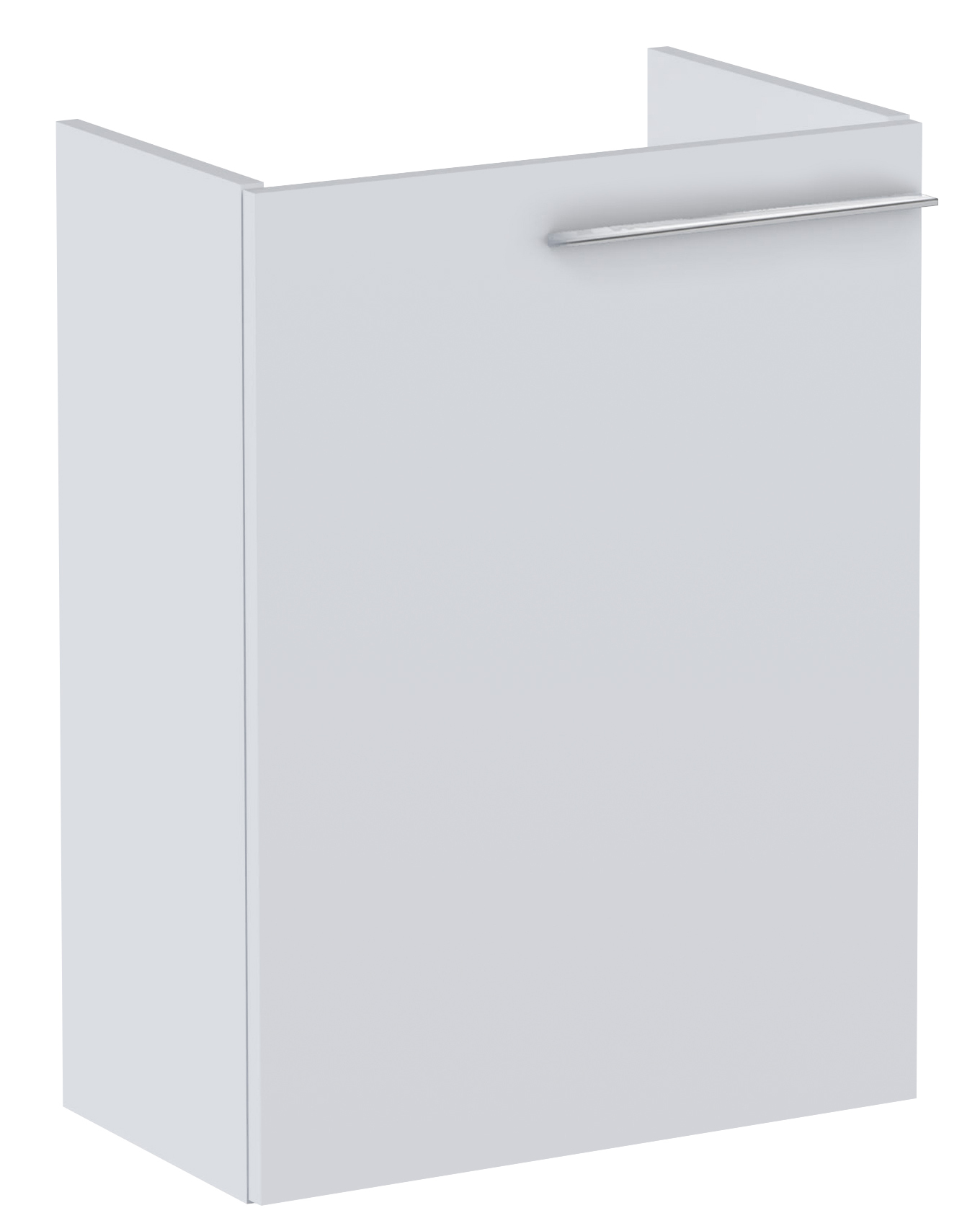 Roca Ella szafka 43,5x24,9x59,8 cm podumywalkowa wisząca biały mat A857779529