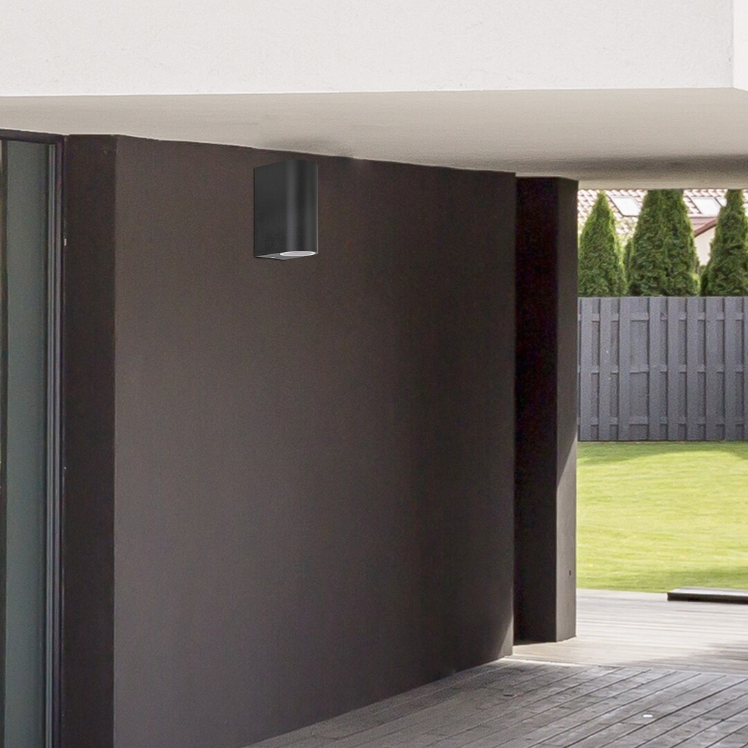 Rabalux Chile kinkiet zewnętrzny 2x35W czarny 8030