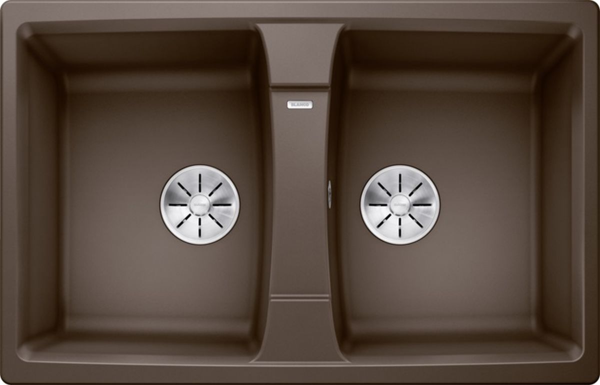 Blanco Lexa 8 zlewozmywak 78x50 cm z Silgranit PuraDur kawowy 524969