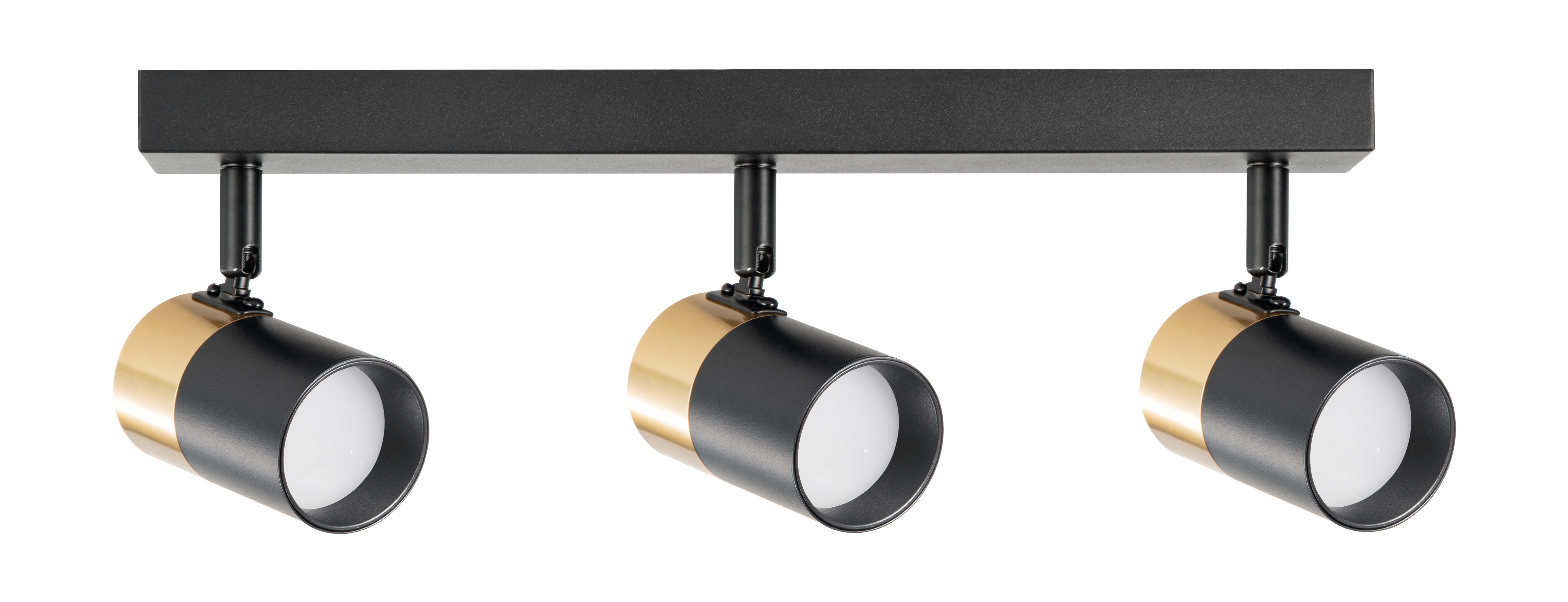 Zuma Line Fori lampa podsufitowa 3x50 W czarna-złota OB-2204BD-3-BK