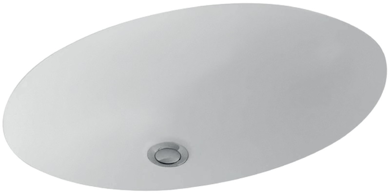 Villeroy & Boch Evana umywalka 50x35 cm podblatowa owalna CeramicPlus Weiss Alpin 614700R1