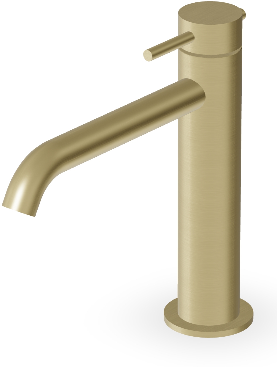 Zucchetti Helm bateria umywalkowa stojąca złota ZHE688.XP31