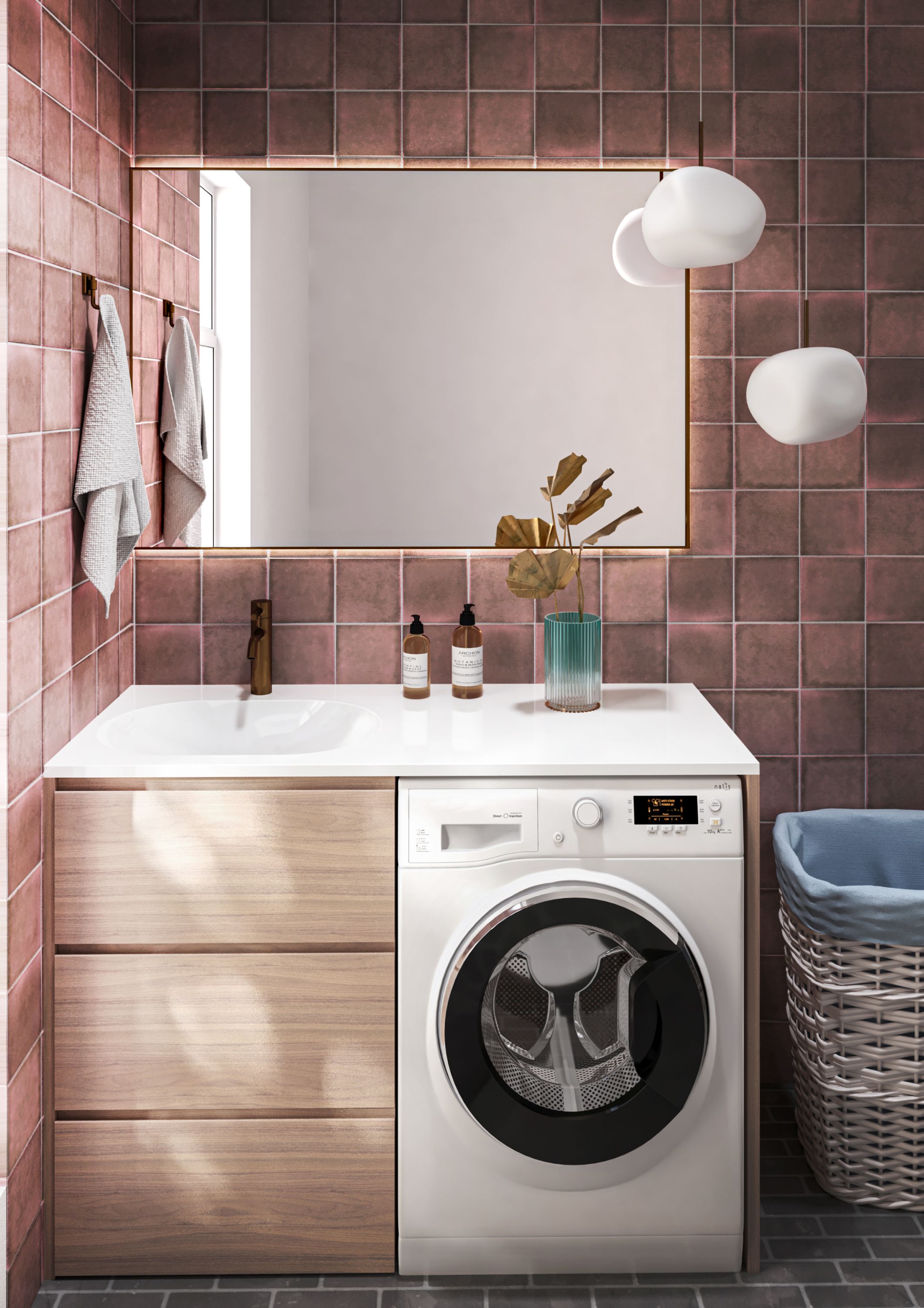 Miraggio New York umywalka 120x50 cm prostokątna lewa biały połysk 0000220 - Wysyłka w 24h