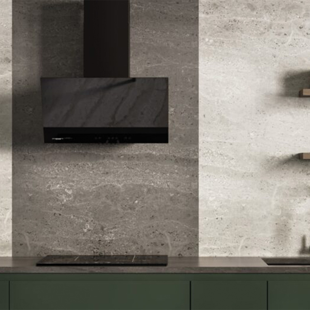 Maan Vertical okap kuchenny 59,5 cm kominowy czarny OVERG60D4PC.S3.MC.KSB