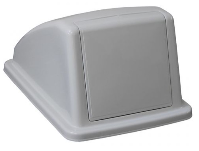 Merida pokrywa do kosza szara z uchylną klapą KJS906