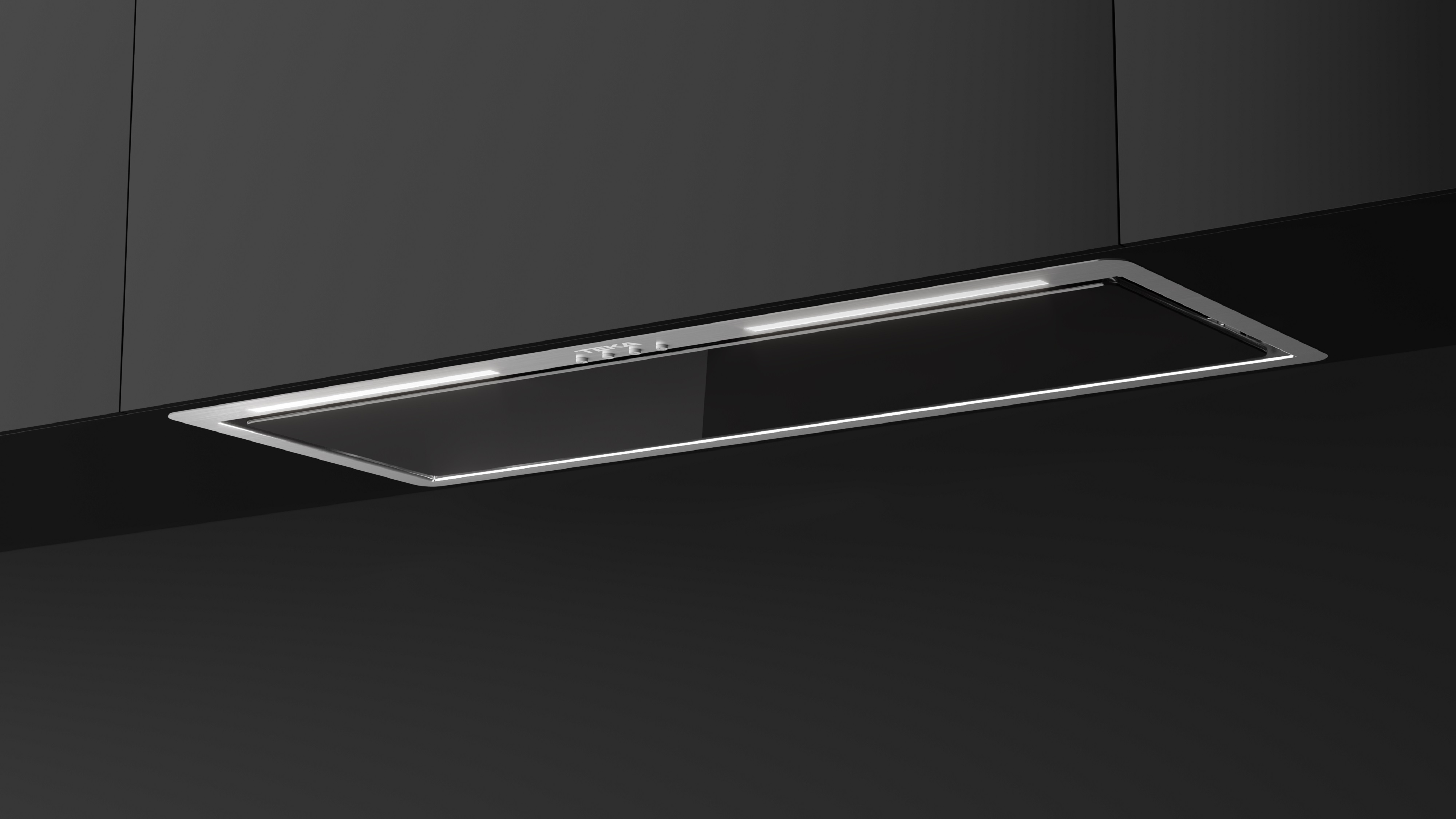 Teka Maestro okap kuchenny 70 cm podszafkowy czarny-stal 113100006