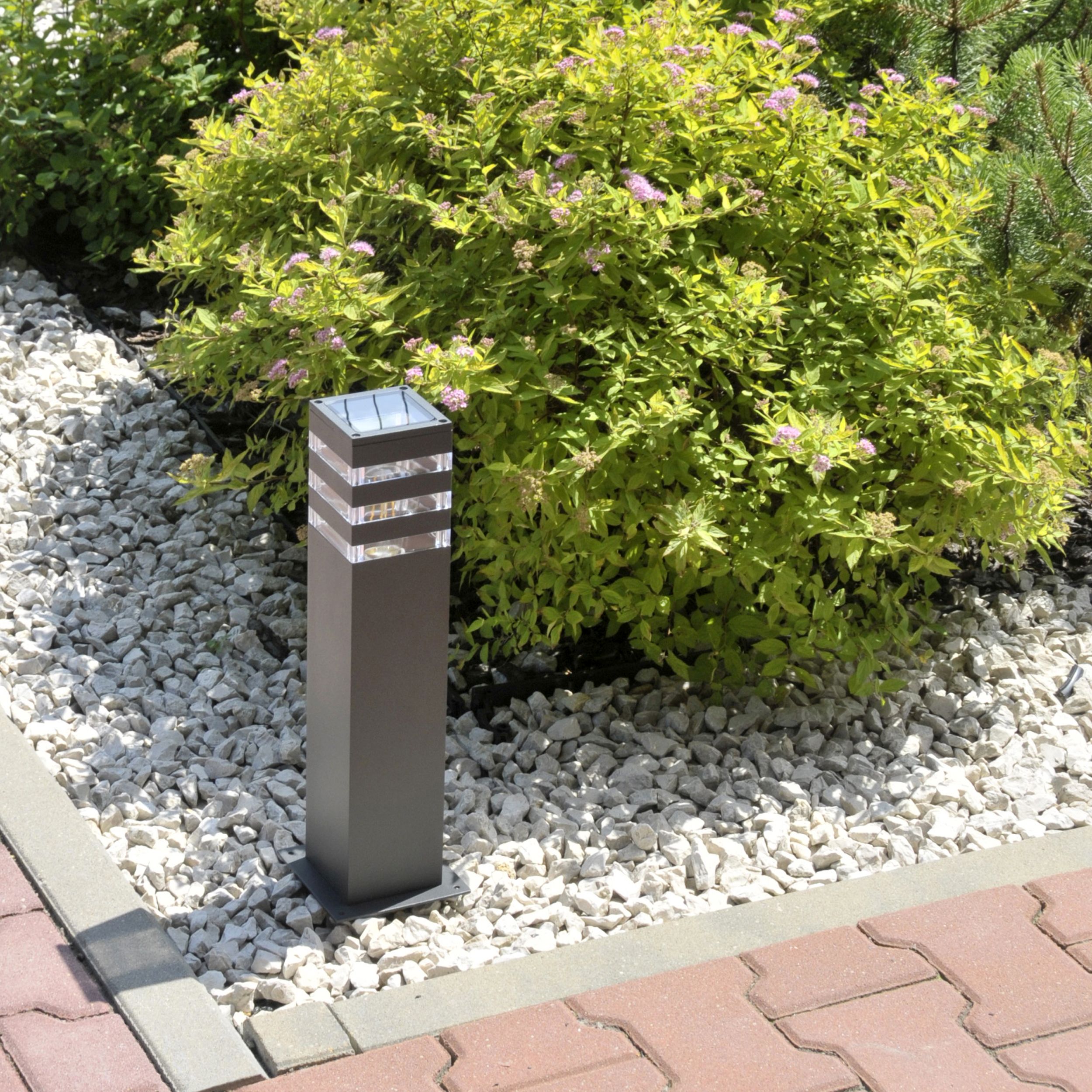 Goldlux Teksas lampa stojąca zewnętrzna 1x12 W grafitowa 316172 - Wysyłka w 24h