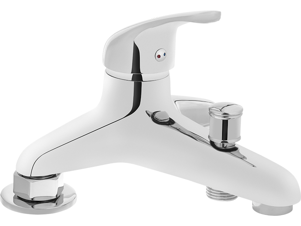 Kuchinox bateria wannowo-prysznicowa nawannowa chrom BKN015D - Wysyłka w 24h