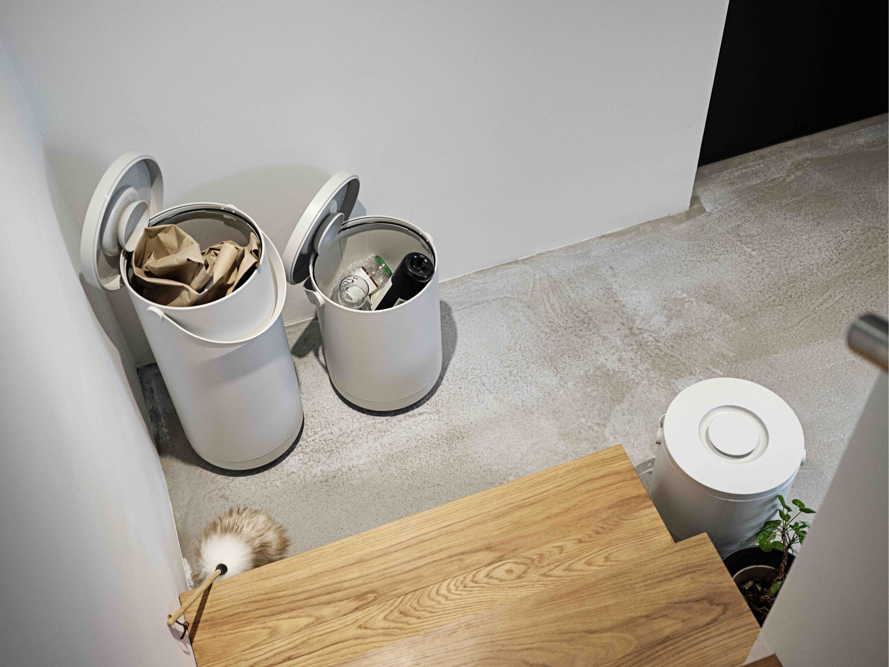 Zone Denmark Circular kosz na śmieci 3 l szary 23205