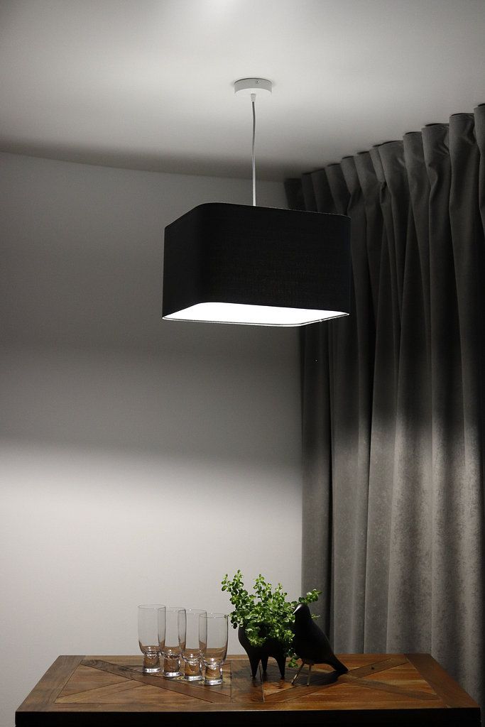 BPS Koncept Kwadro len light lampa wisząca 1x60 W grafitowa KW-006-40W20