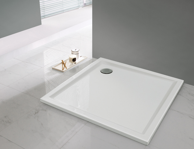 Sanplast Prestige brodzik 90x90 cm kwadratowy biały Bza/PR biały 615-070-1420-01-000