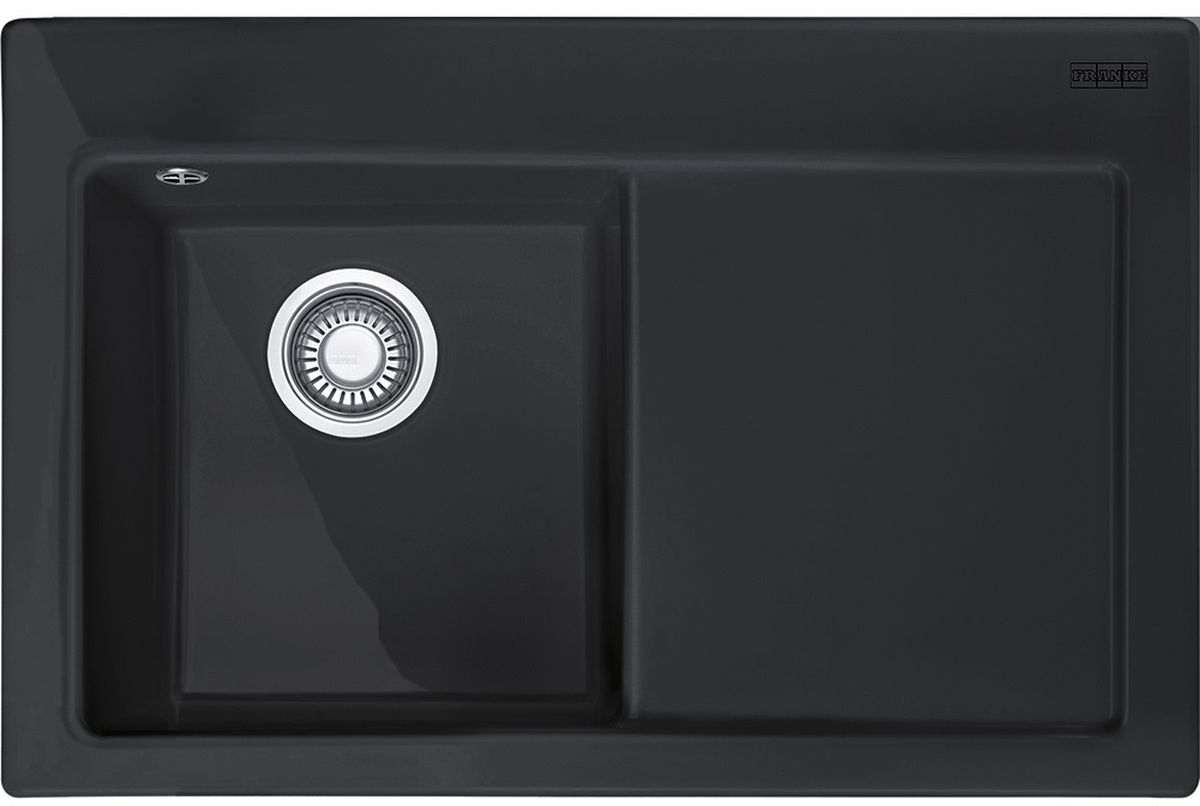 Franke Mythos MTK 611-78 zlewozmywak ceramiczny 78x51 cm Fraceram onyx 124.0540.981