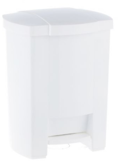 Merida kosz na śmieci 20 l otwierany przyciskiem pedałowym biały KAB403 - Wysyłka w 24h