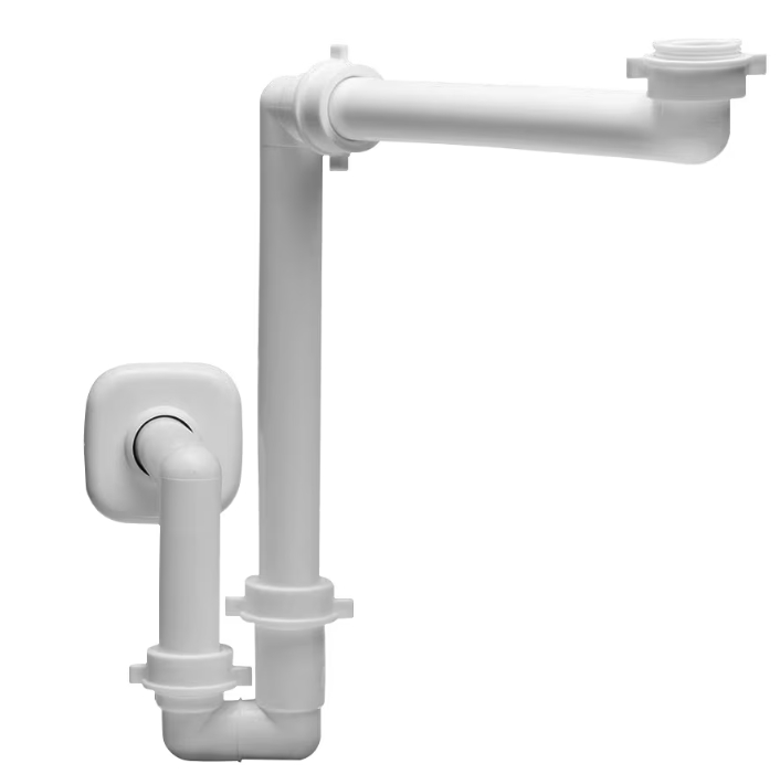 Kronenbach syfon do umywalki rurowy biały 301904 KB - Wysyłka w 24h