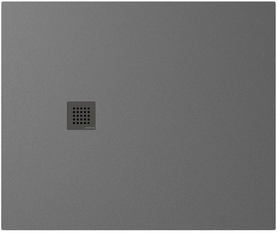 Polysan Treneca brodzik prostokątny 120x100 cm szary 84313.31