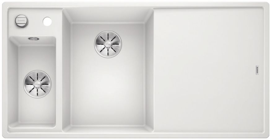 Blanco Axia III XL 6 S zlewozmywak 100x51 cm z Silgranit PuraDur biały 524657