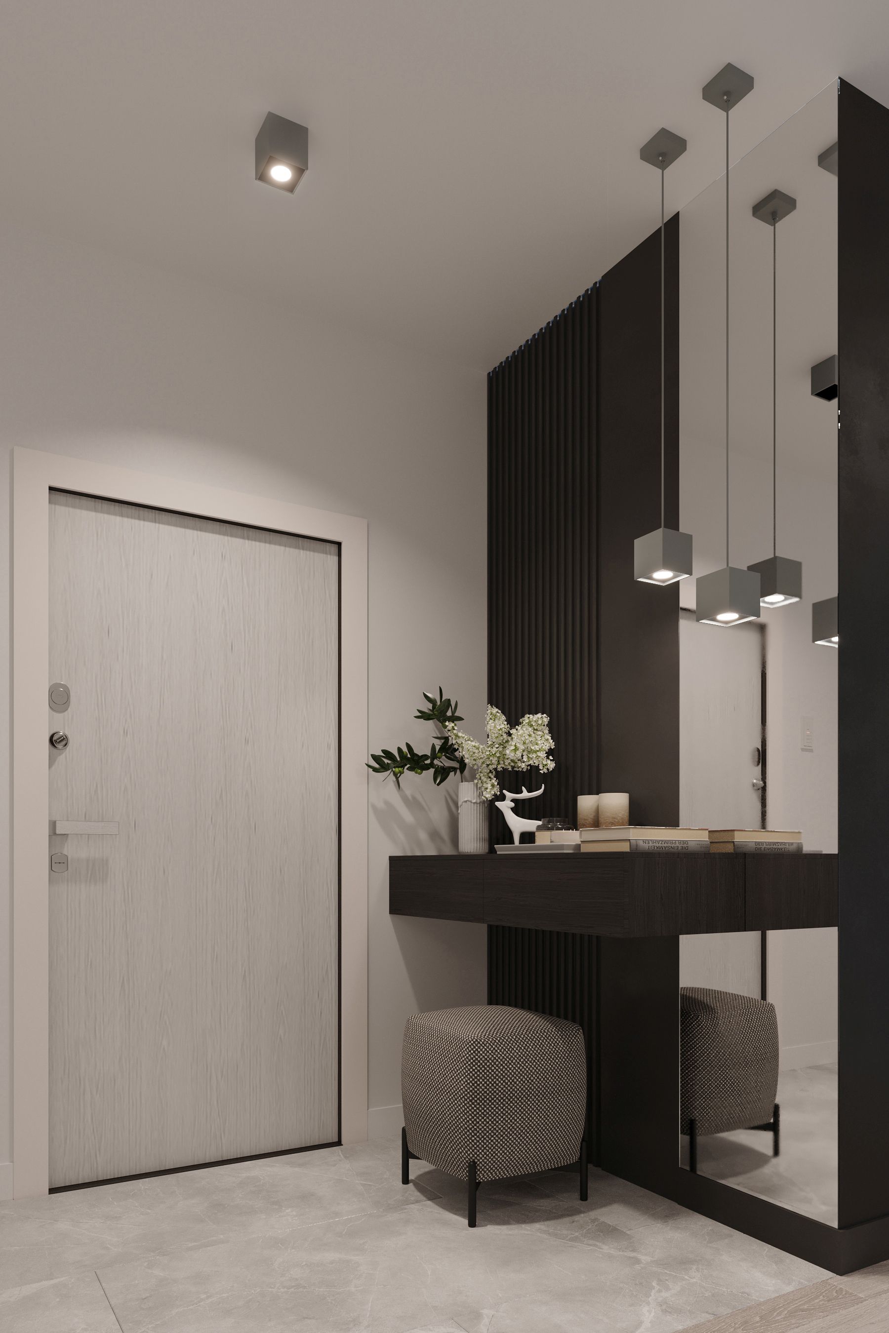 Sollux Lighting Quad lampa podsufitowa 1x40W szara SL.0024