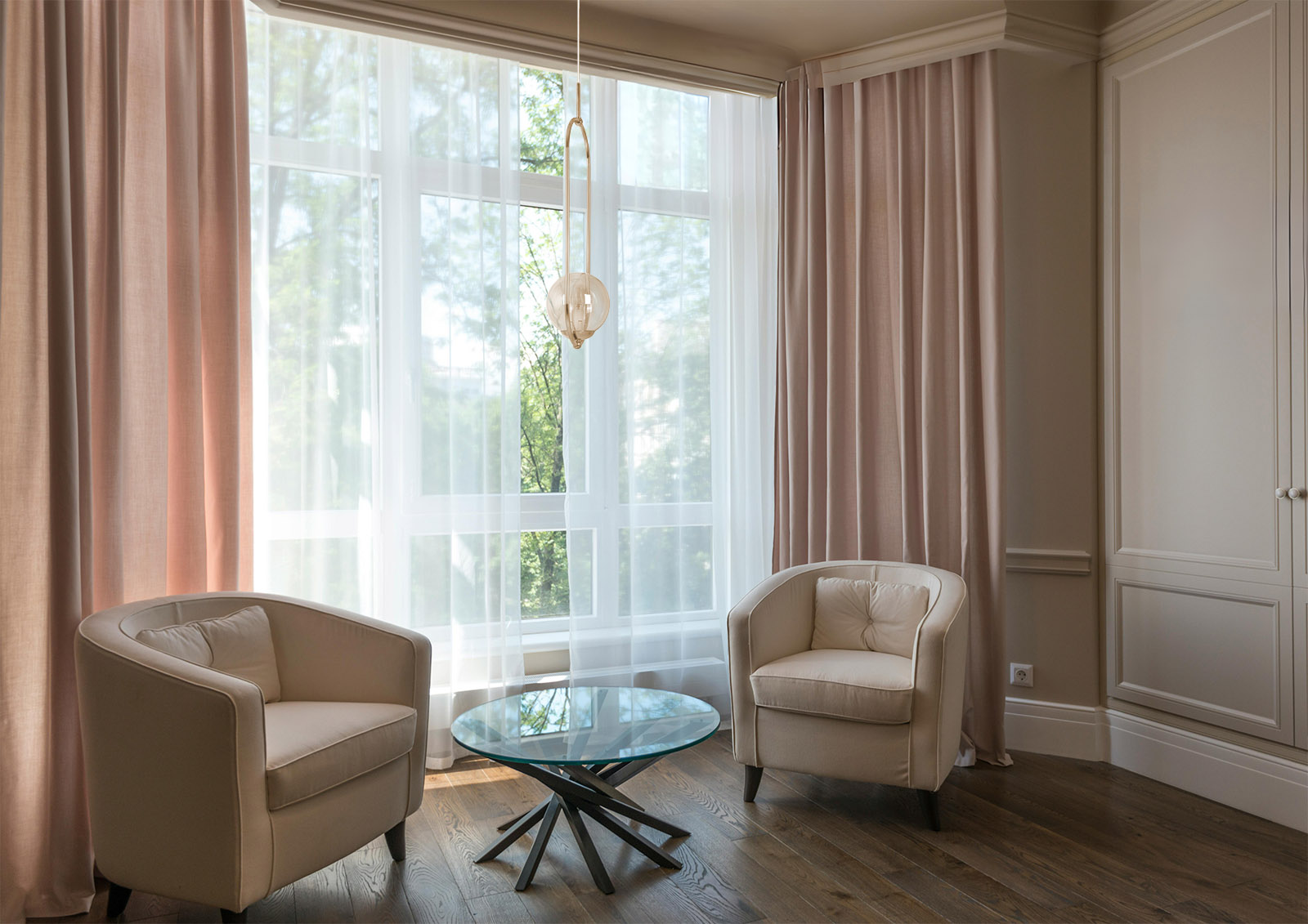 Kaja Sven lampa wisząca 1x10 W złota-bursztynowa K-5396 - Wysyłka w 24h