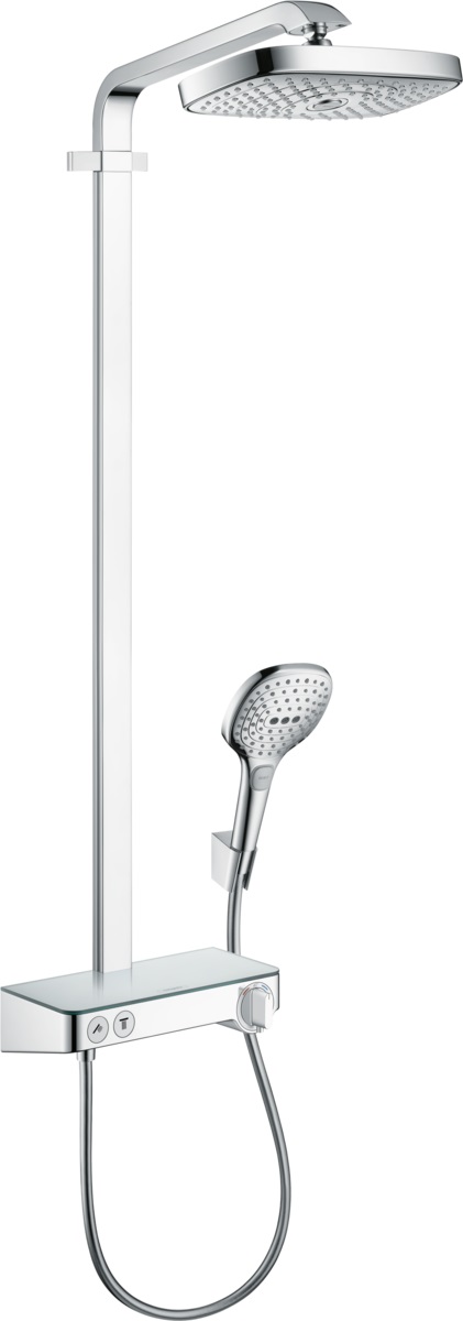 Hansgrohe Raindance Select E Showerpipe zestaw prysznicowy ścienny termostatyczny chrom 27126000