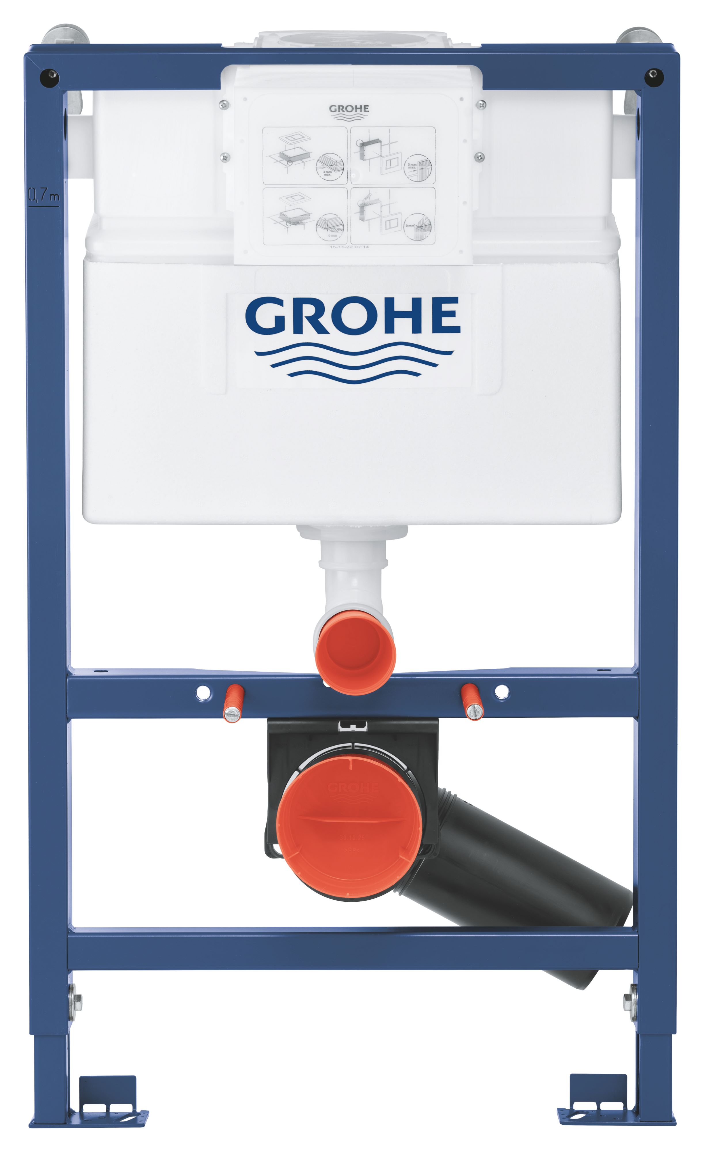 Grohe Rapid SL stelaż podtynkowy do WC ściennego 38526000 - Wysyłka w 24h