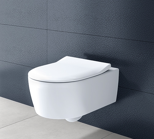 Villeroy & Boch Avento Combi-Pack miska WC wisząca z deską wolnoopadającą Weiss Alpin 5656RS01 - Wysyłka w 24h