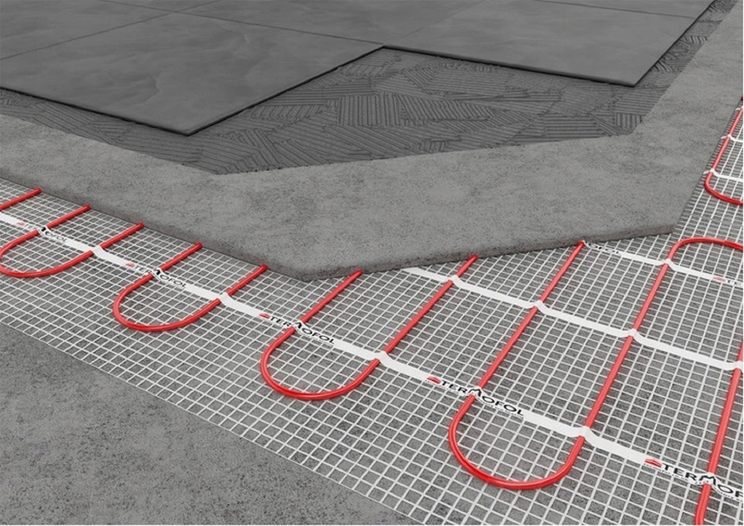 Termofol TF-HM zestaw mata grzewcza 15 m2 z termoregulatorem TF-H2 TF-HM-150.150.H2