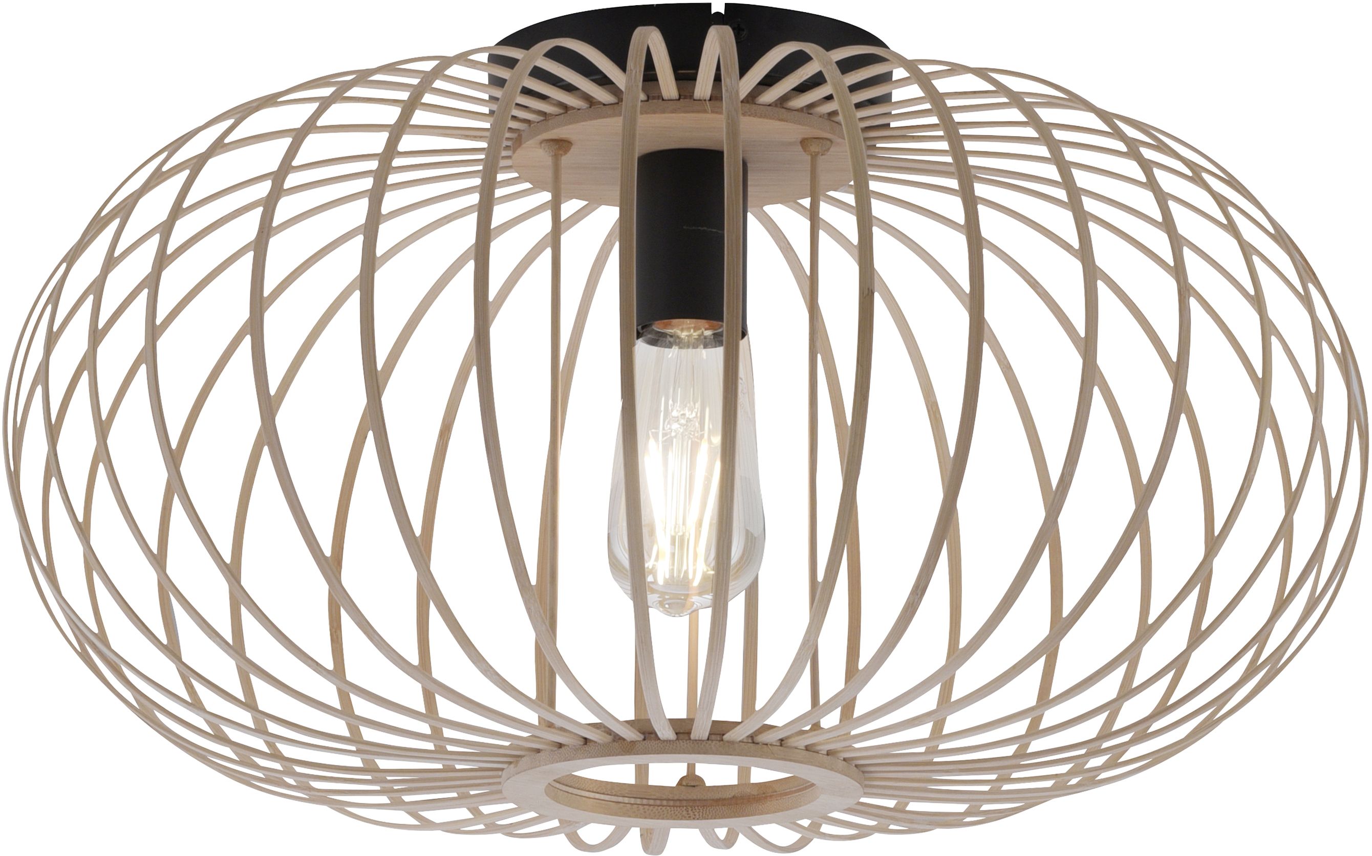 Just Light Racoon lampa podsufitowa 1x40W drewno 11411-79