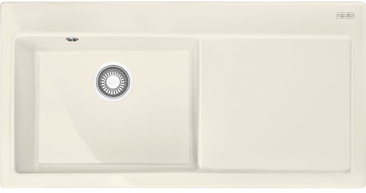 Franke Mythos MTK 611-100 zlewozmywak ceramiczny 100x51 cm Fraceram kremowy 124.0379.853