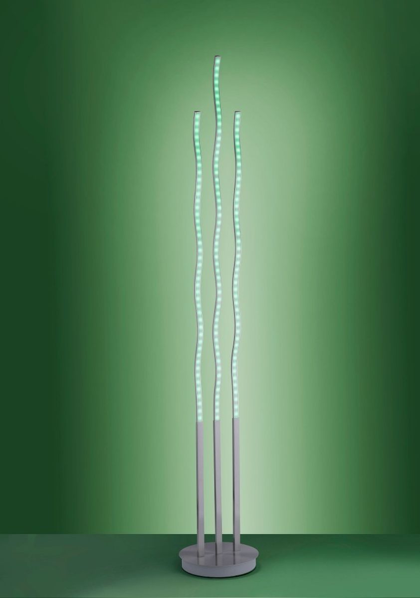 Just Light Lola Smart Wave lampa stojąca 2x9,70W+1x11,60W stal 16268-55