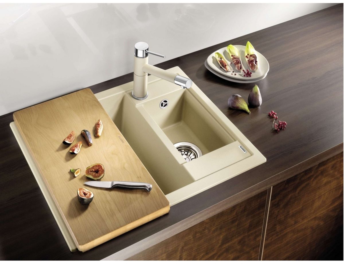 Blanco Metra 6 zlewozmywak 61,5x50 cm z Silgranit PuraDur tartufo 517352