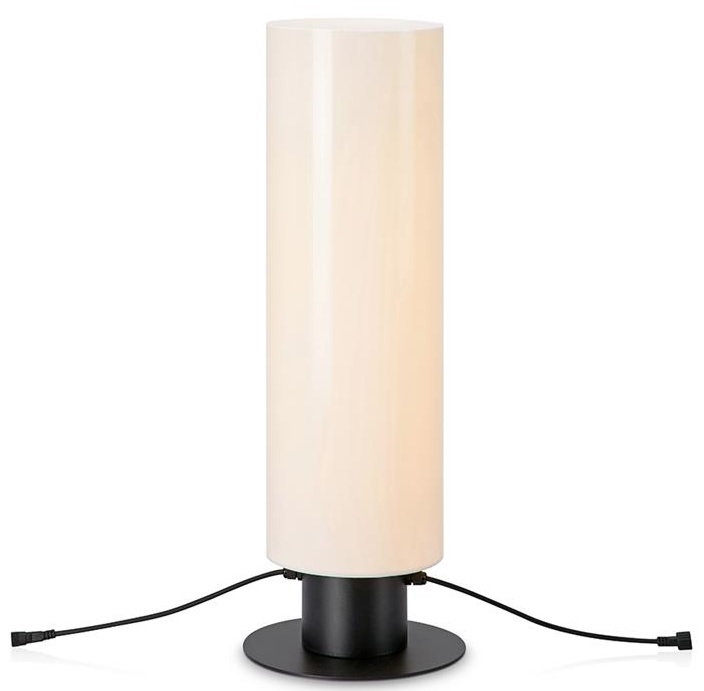 Markslöjd Garden 24 Cylinder lampa stojąca zewnętrzna 1x12W biała 107985