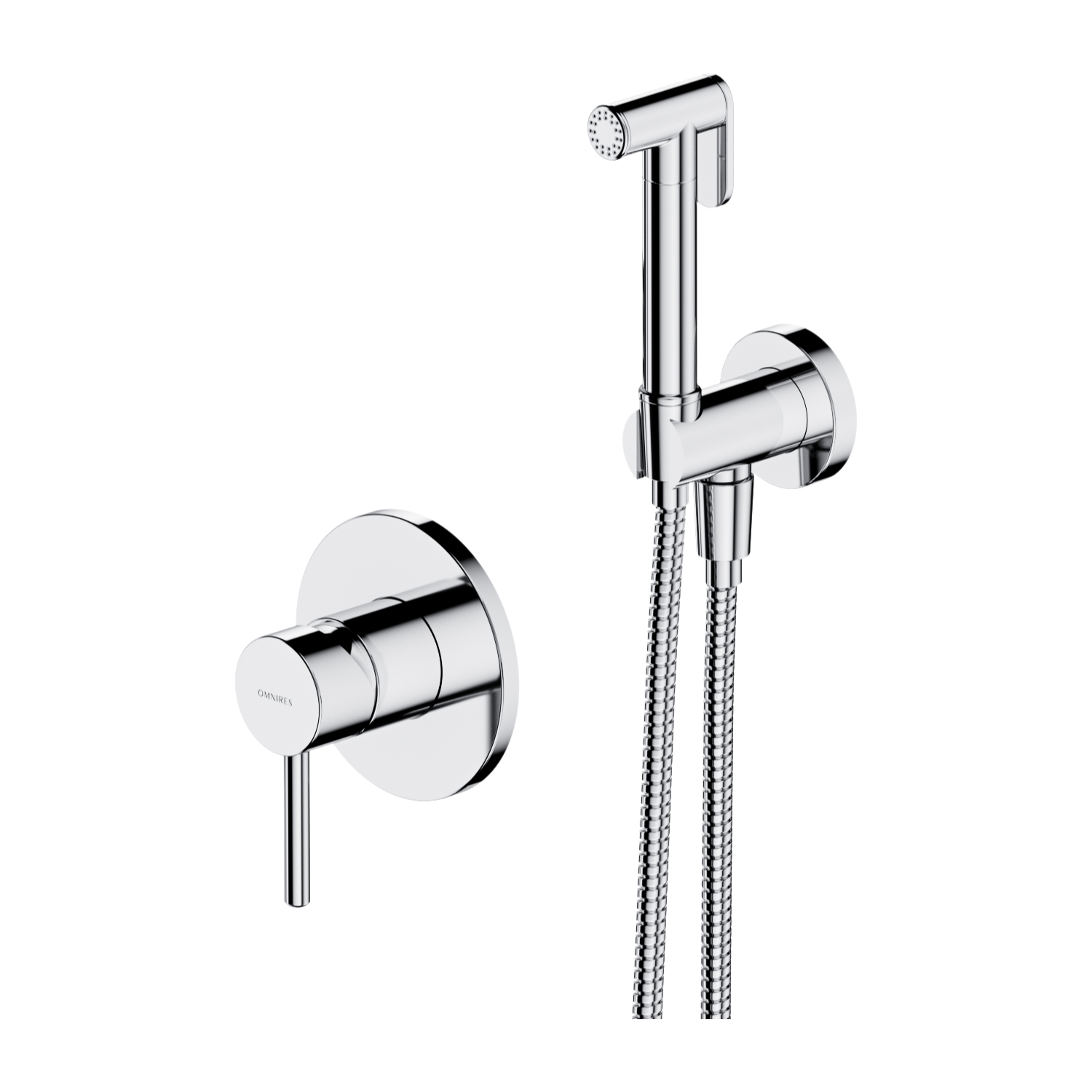 Omnires Y bateria bidetowa podtynkowa chrom SYSYBI1CR