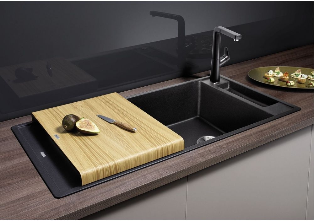 Blanco Axia III XL 6 S zlewozmywak 100x51 cm z Silgranit PuraDur tartufo 523507