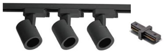 GTV Trax Bis lampa do szynoprzewodów 3x20 W czarny XLT-Z3OP20SZ1B-10