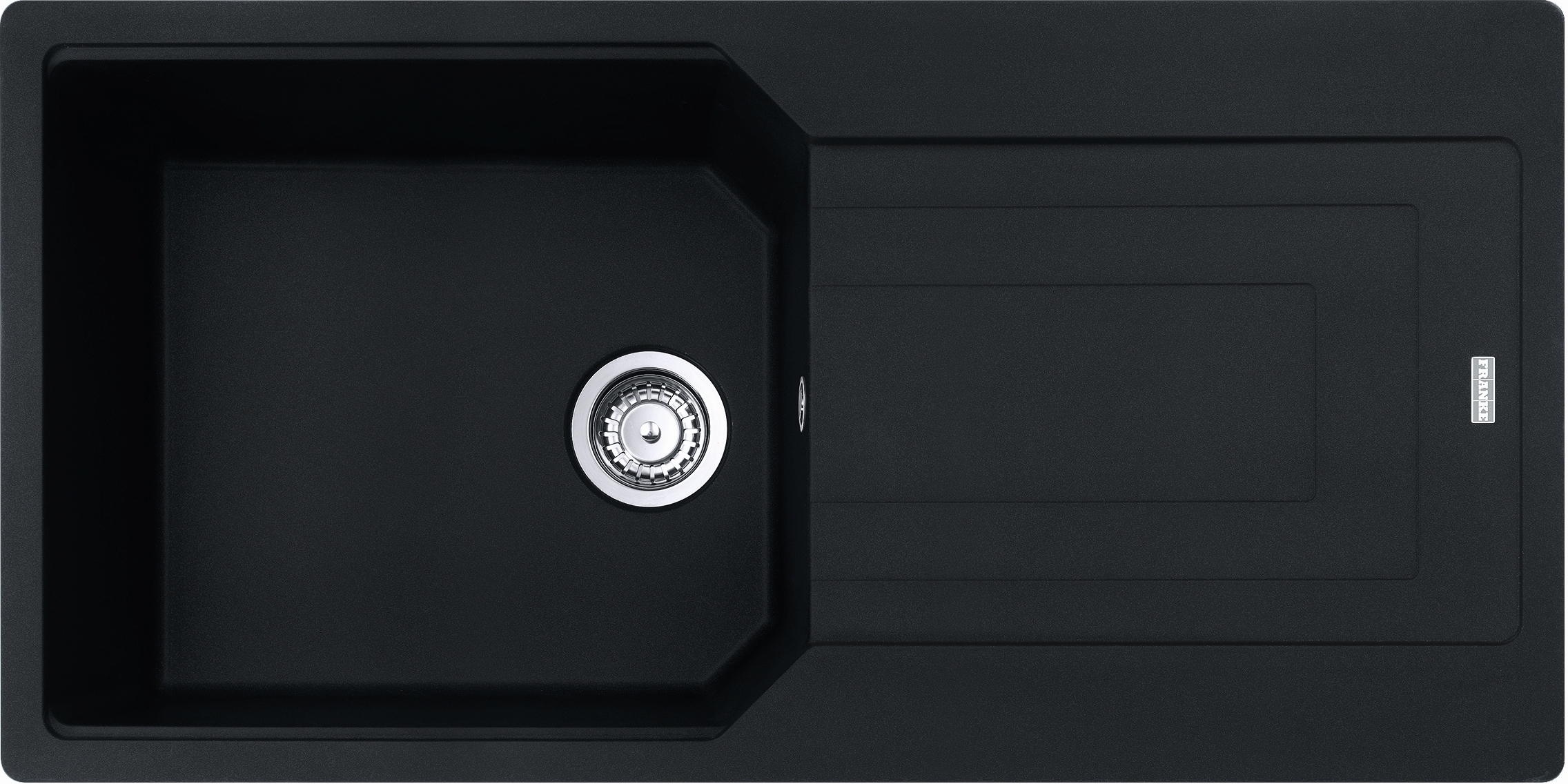 Franke Urban UBG 611-100 XL GSC zlewozmywak 100x50 cm Fragranite czarny mat 114.0687.294