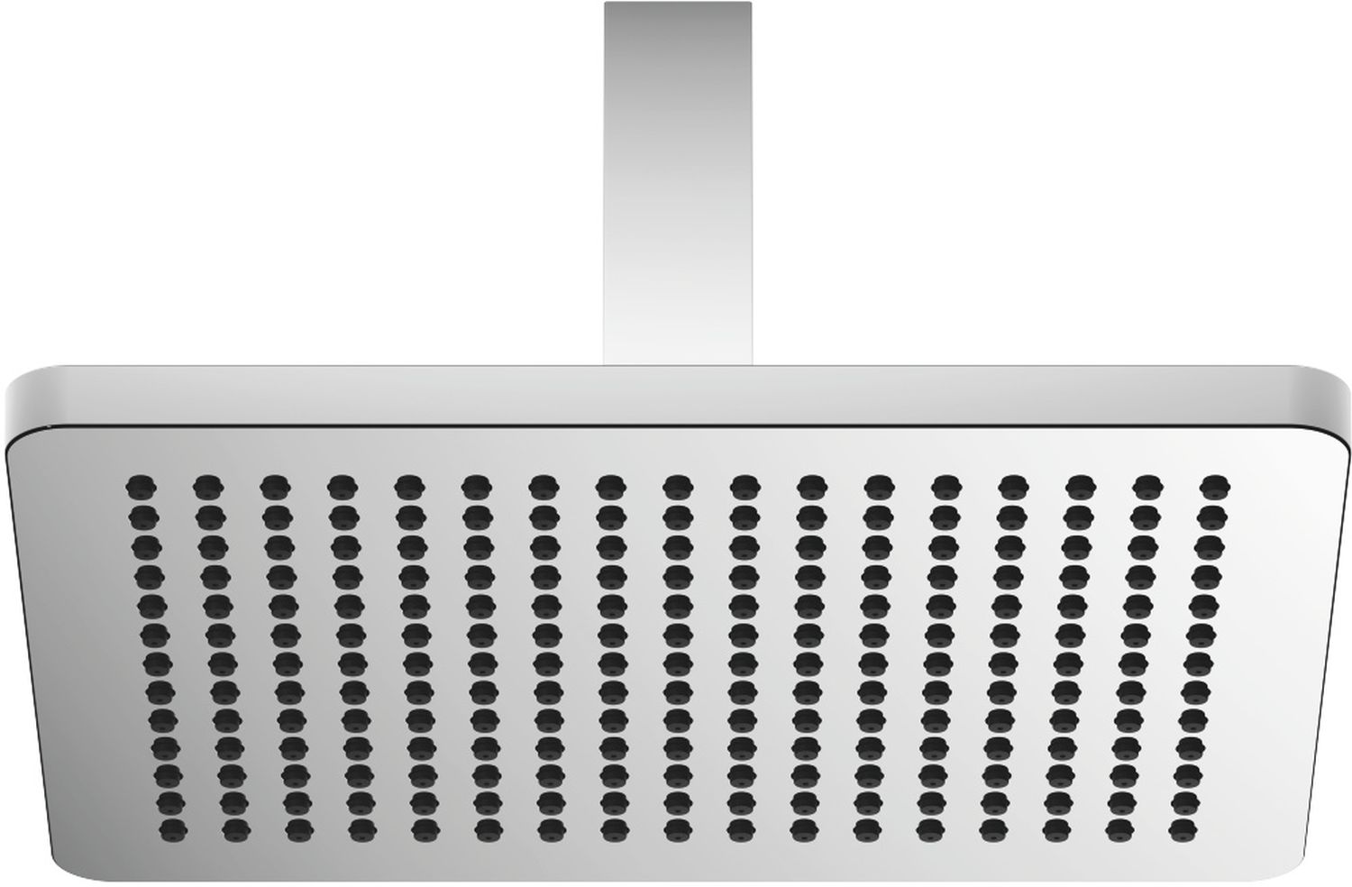 Dornbracht Lulu deszczownica 30x24 cm prostokątna z ramieniem sufitowym chrom 28796710-00