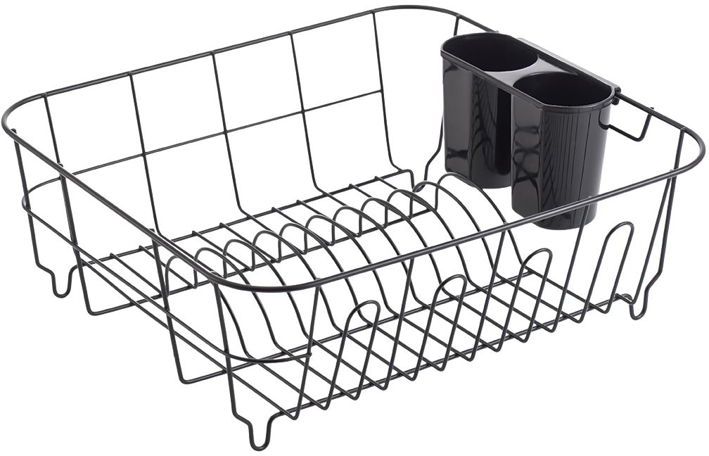 Kuchinox Bari suszarka do naczyń 36,5x33x13,5 cm czarny EKC703A - Wysyłka w 24h