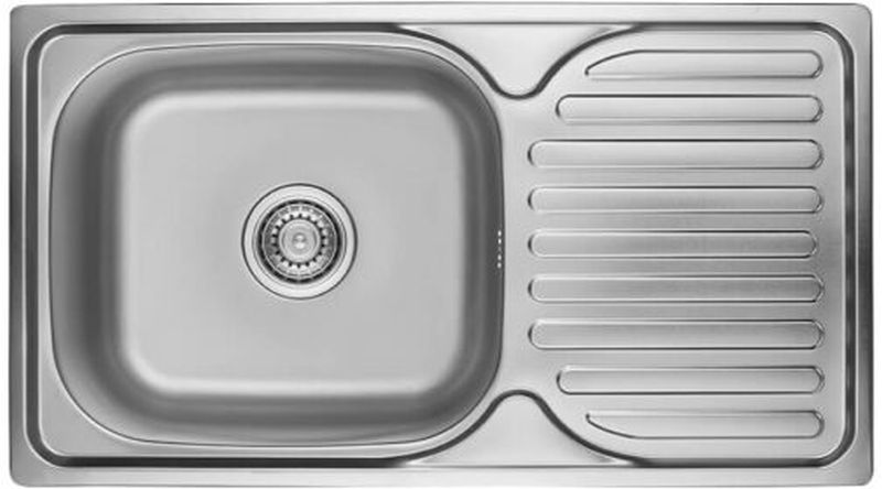 Kuchinox Orion zlewozmywak stalowy 76x42 cm wpuszczany gładki SKO011T - Wysyłka w 24h