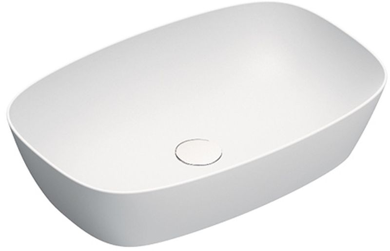 Catalano Green umywalka 60x40 cm prostokątna nablatowa biała 0622600021