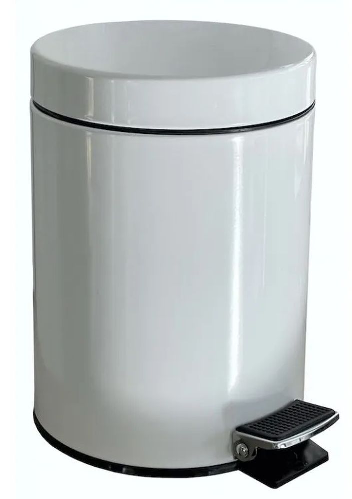 Stella Standard kosz na śmieci 5 l stal biały połysk 20.005-WP