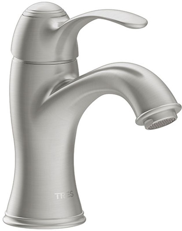 Tres Monoclasic bateria umywalkowa stojąca stal 242.103.01.AC