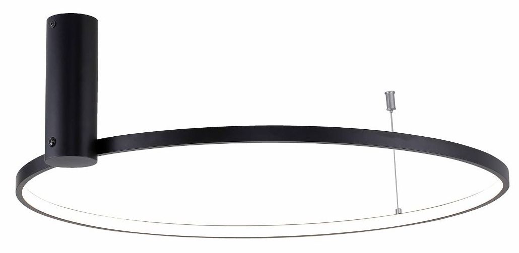 Zuma Line Horik lampa podsufitowa 1x32 W czarna 89429-60BK