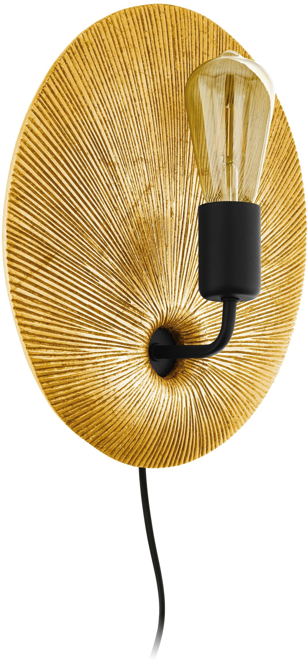 Eglo Gascueria kinkiet 1x60W złoty/czarny 98379 - Wysyłka w 24h